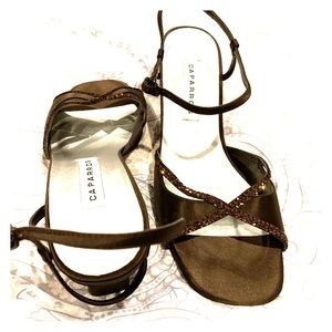 Caparros strappy glittery sandals